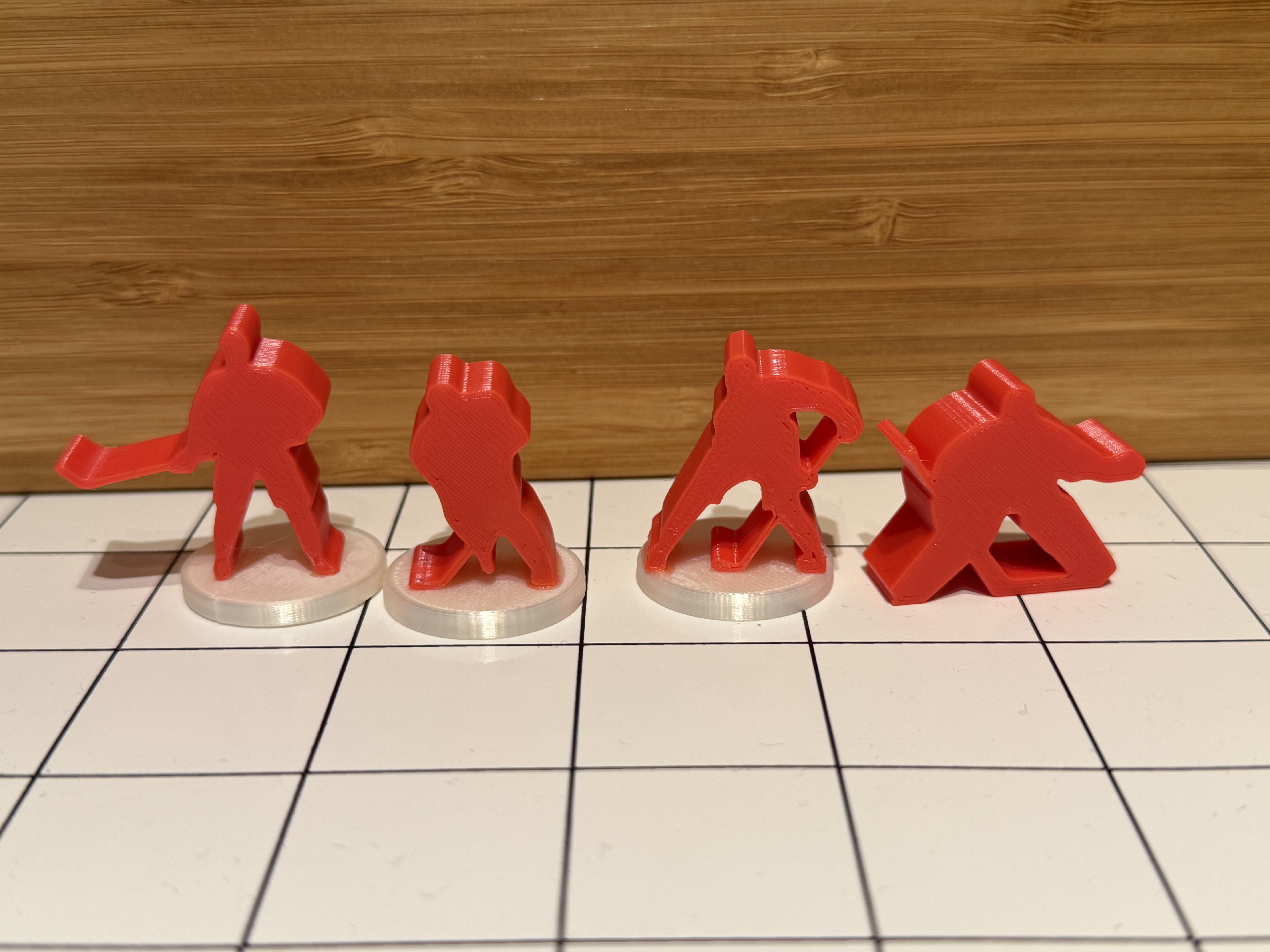 Hockey Player Meeples
