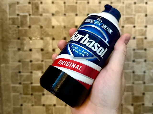 Barbasol Bottom Cap