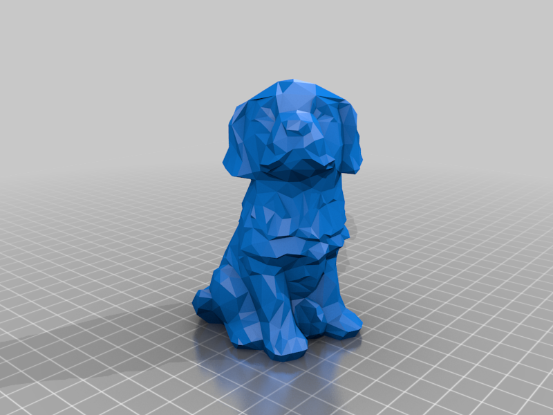 Low Poly Puppy