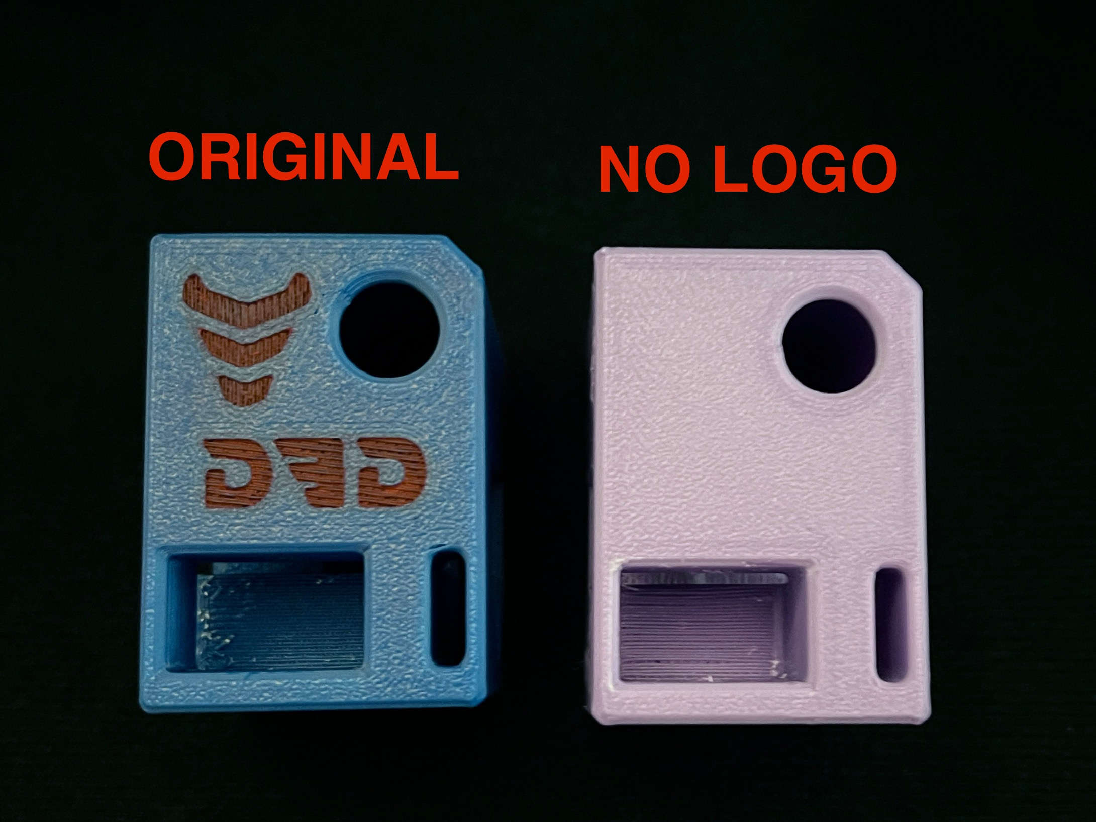 Creality K1 FatBoy XY joints without logo (REMIX)