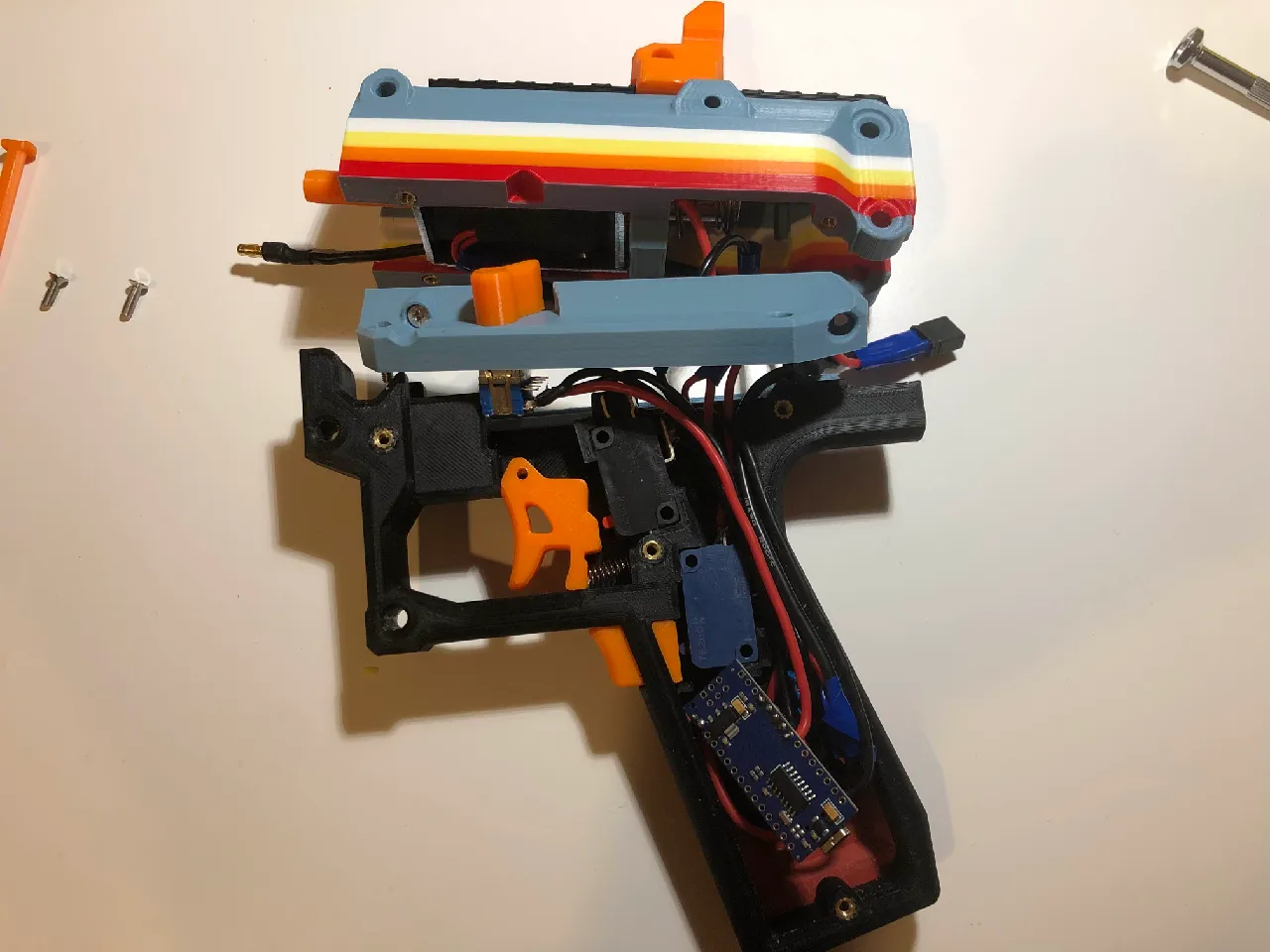 Protean Select-fire Pusher by jjeeffff | Download free STL model
