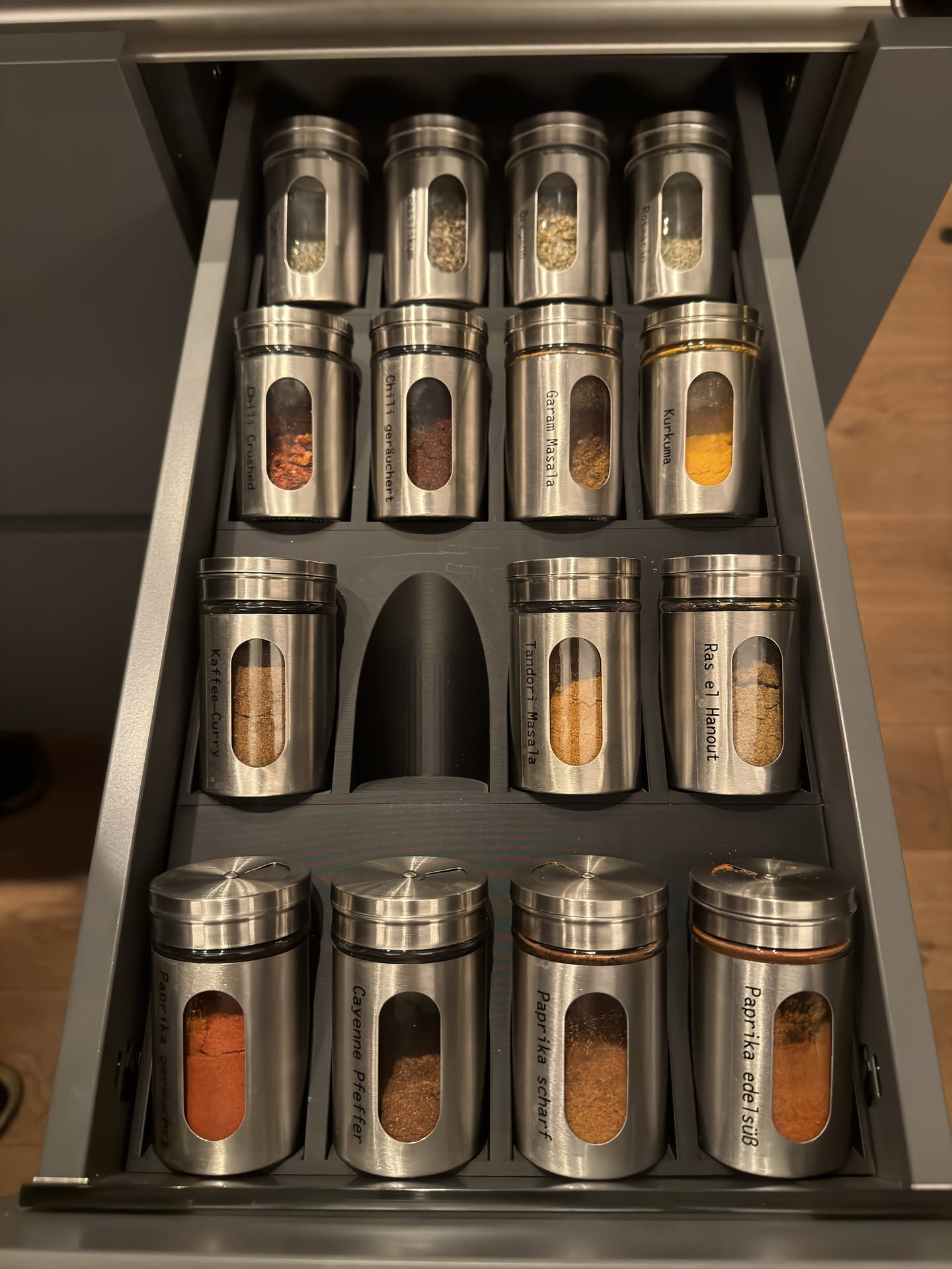 spice drawer organizer insert  for next125 kitchen