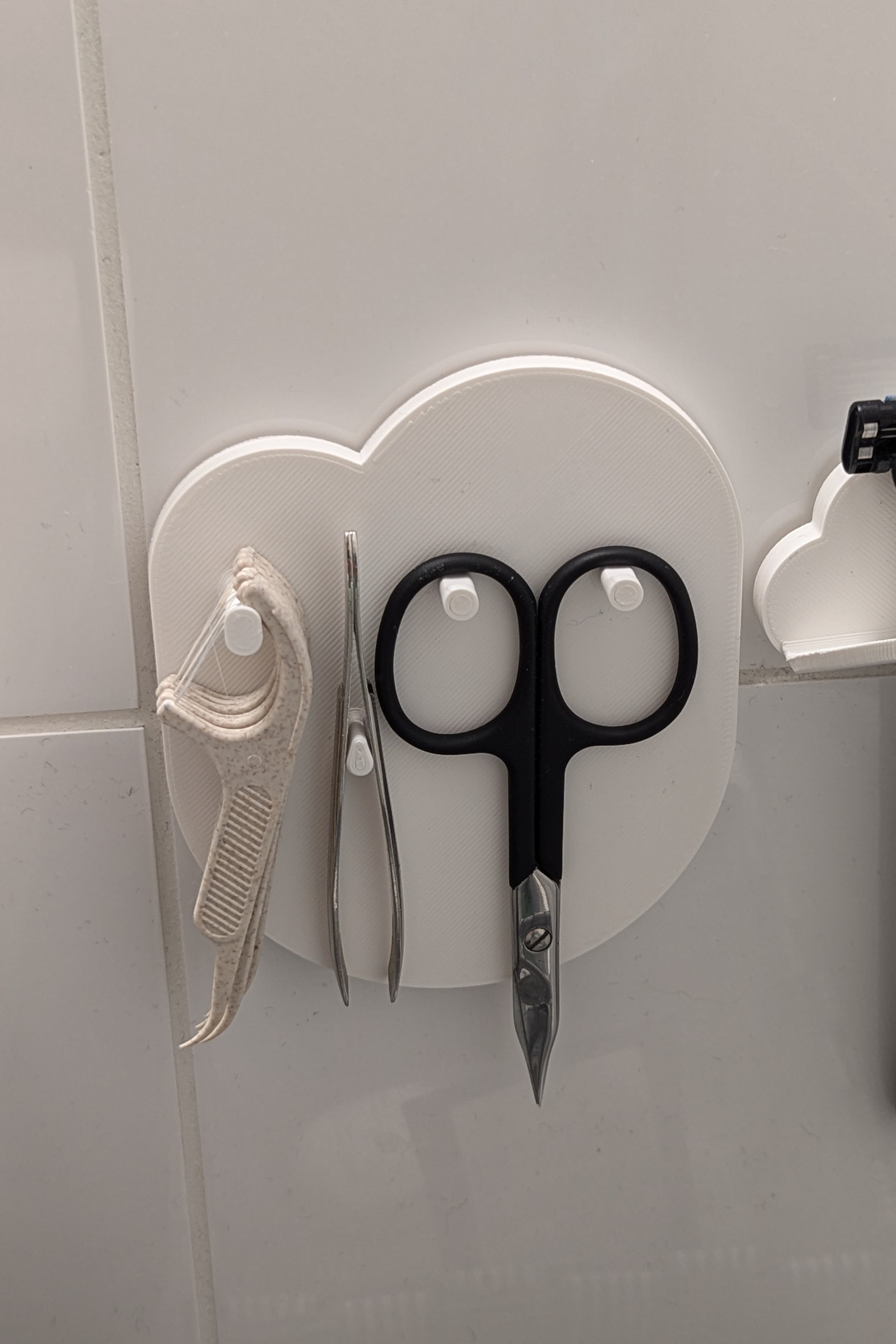 Cloudy Bath Organizer