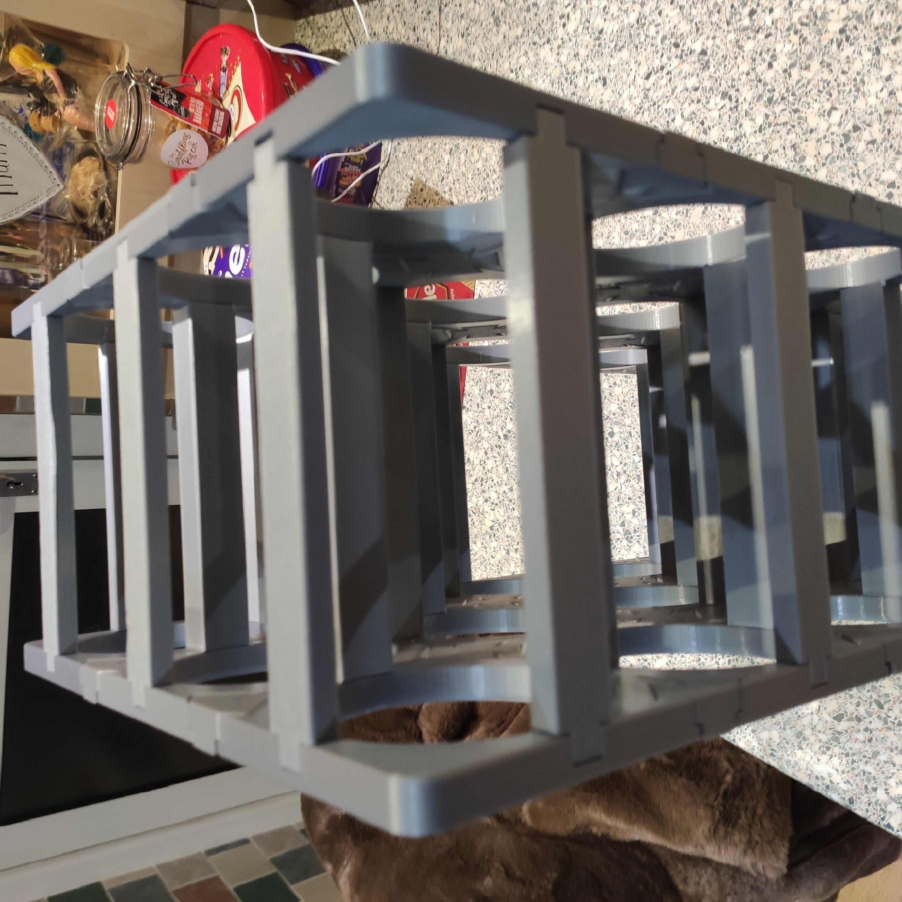 Miniatura 3 do modelo 3D Modular Wine Rack