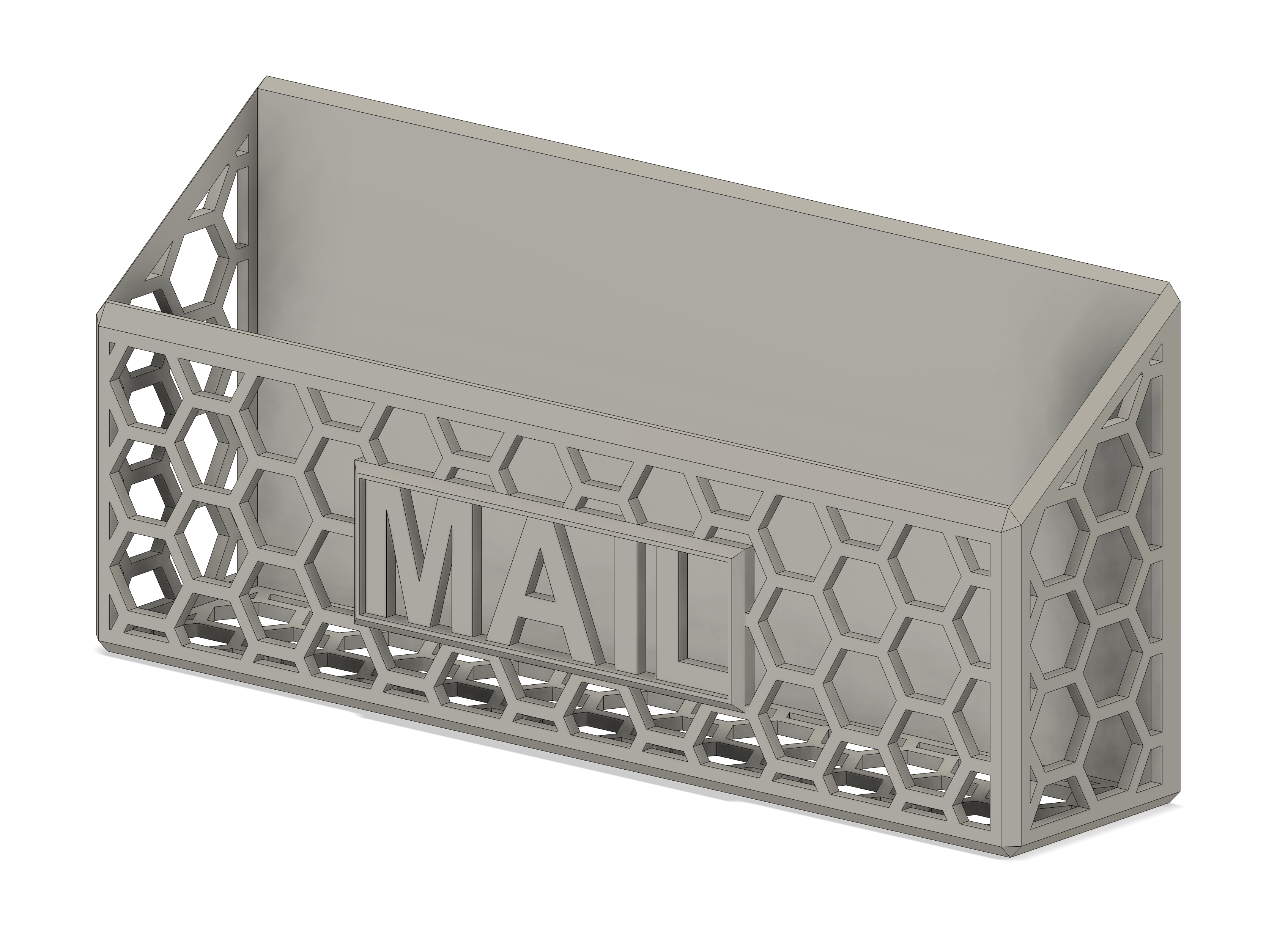 Honeycomb Mailbox for your home office
