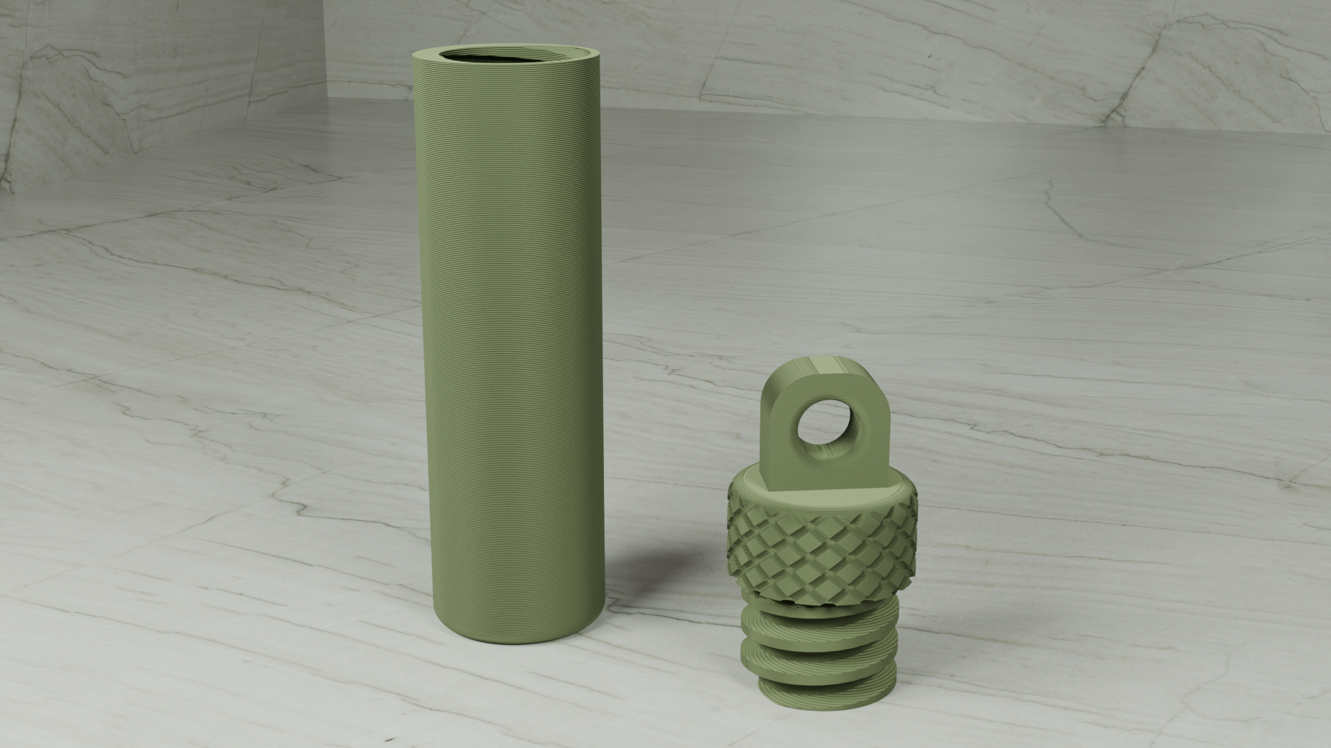 Keychain Pill Holder