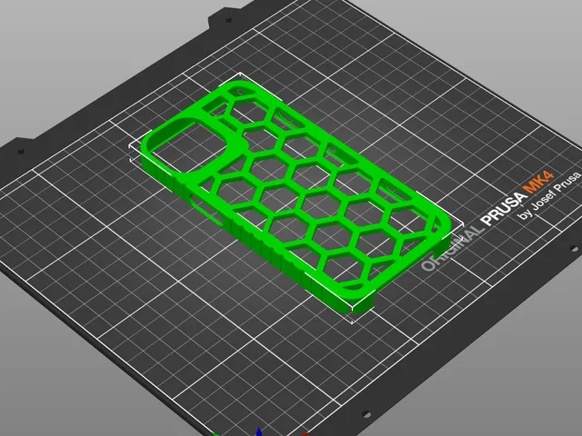 Hexagon Honeycomb Phone Case (For iphone 13 regular size)