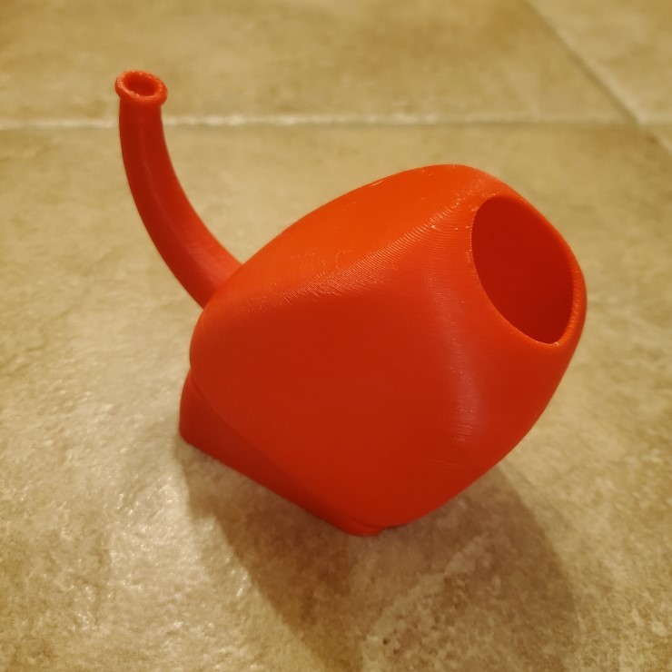 Neti Pot , Nasal Irrigation with optimized tilt