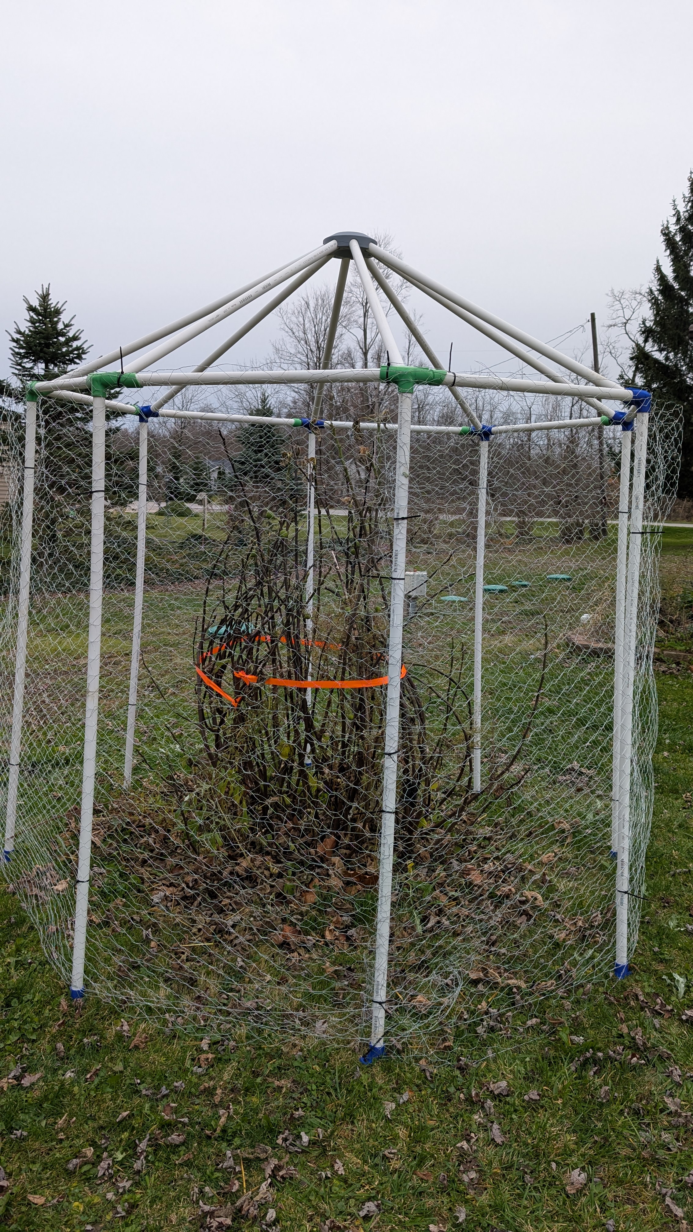 PVC Pipe Octagon Shelter/Frame — thumbnail 3