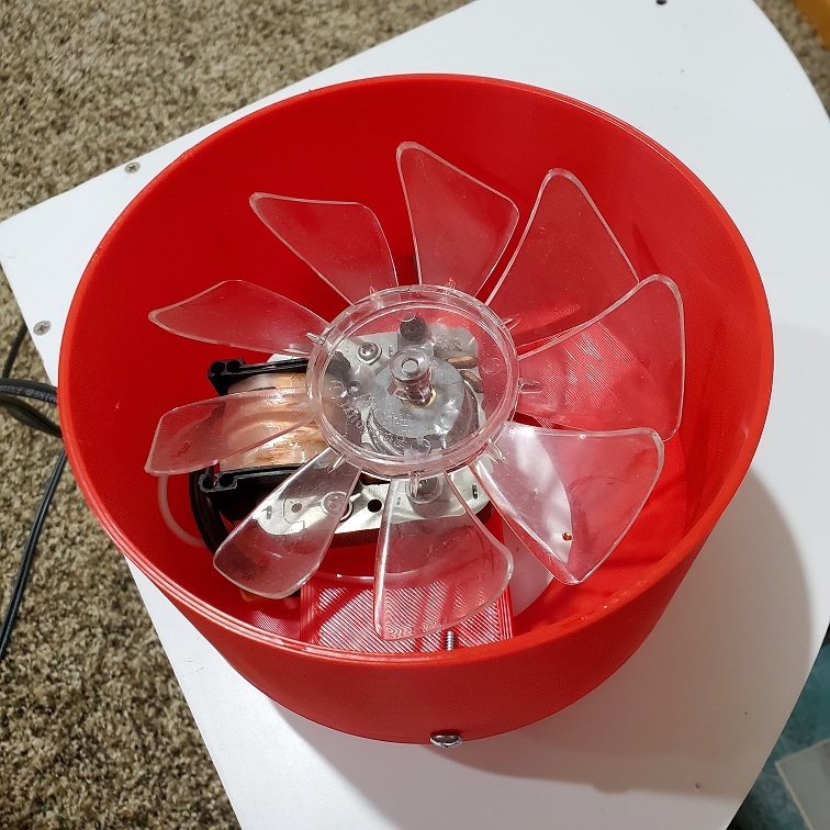 Duct Booster Fan, 4inch with Bernoulli's Principle by Usman Suriono