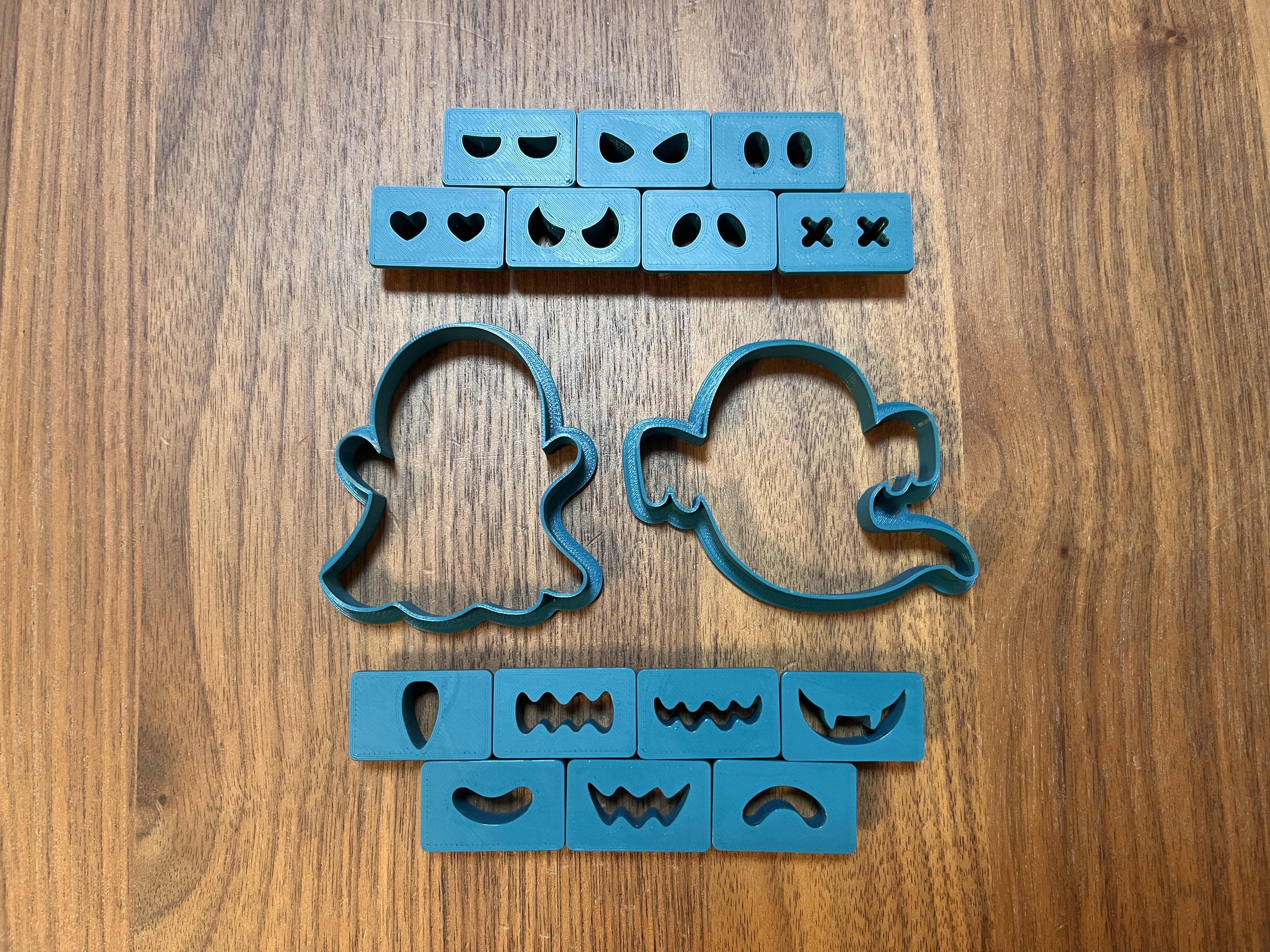 "Ghosts" (Halloween) Cookie Cutter set — miniatura 4