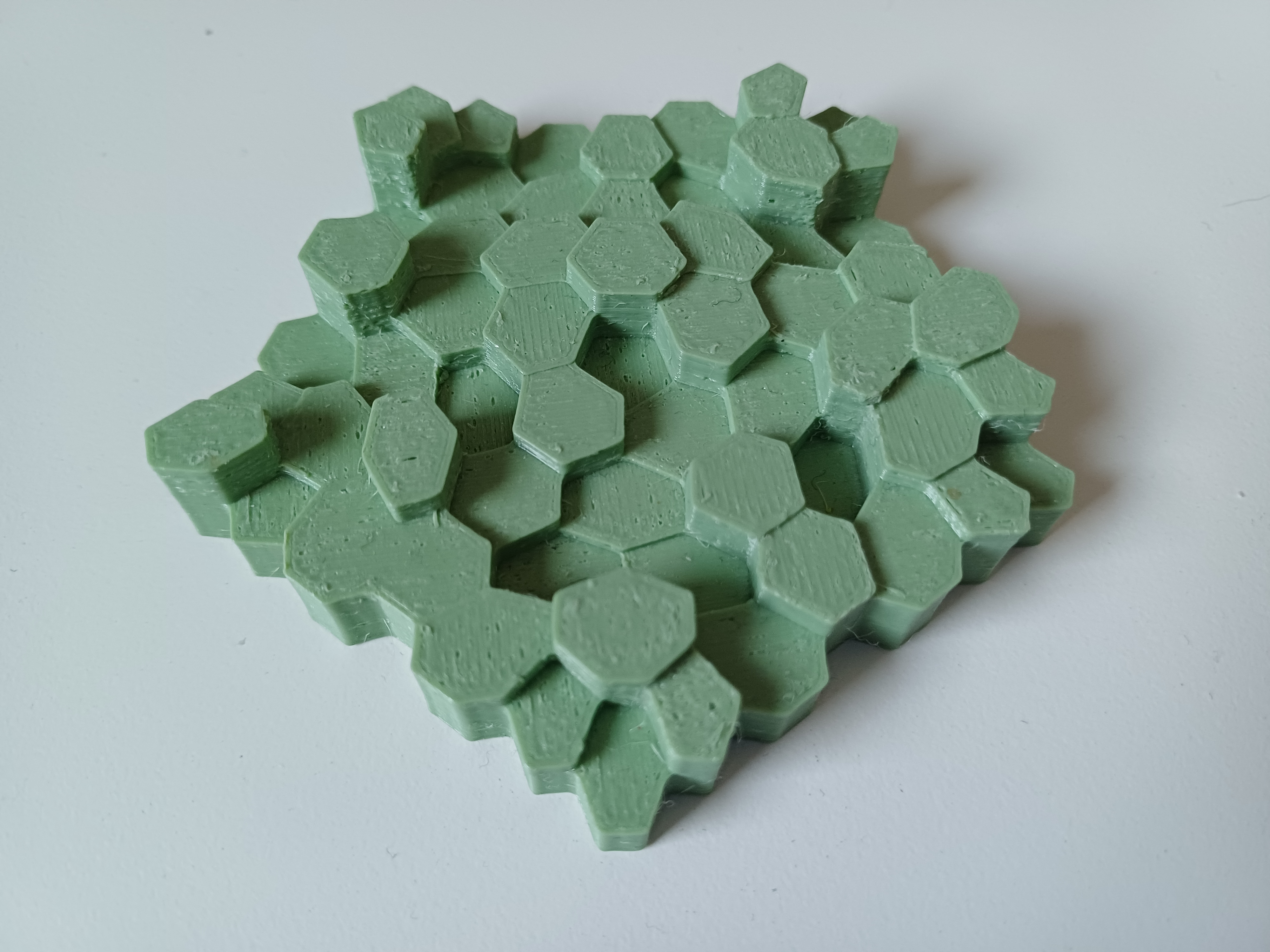 Giant's Causeway rock formations representation.