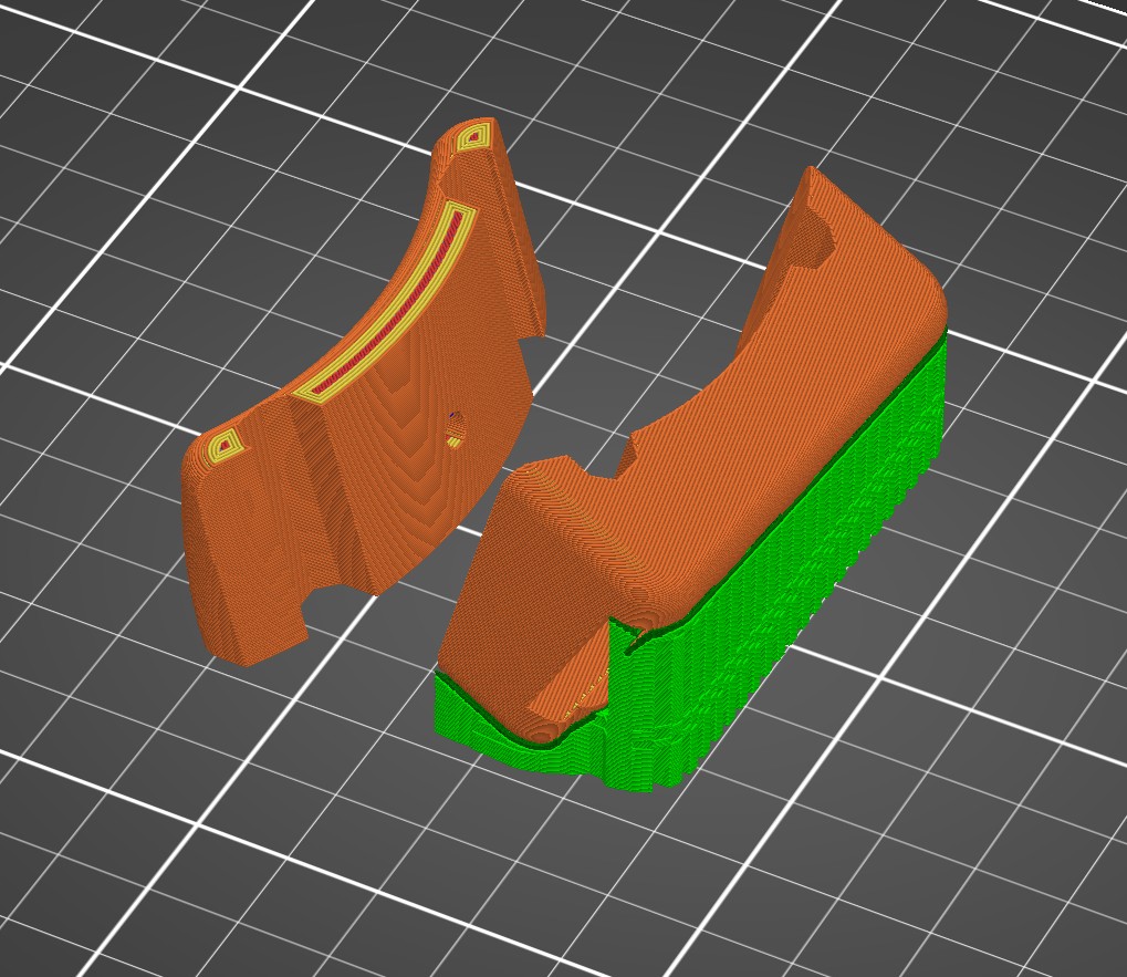 Miniatura 3 do modelo 3D Prototype FT891 mic rails mount