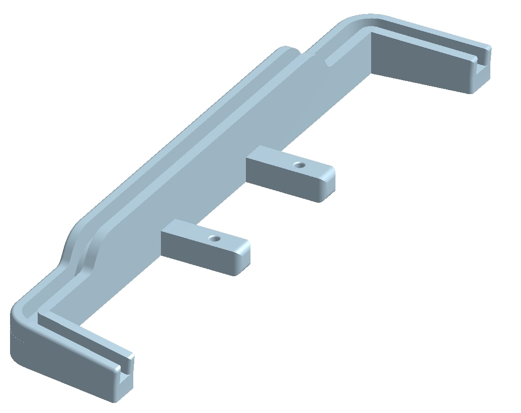 Traxxas TRX4-sport rear bumper