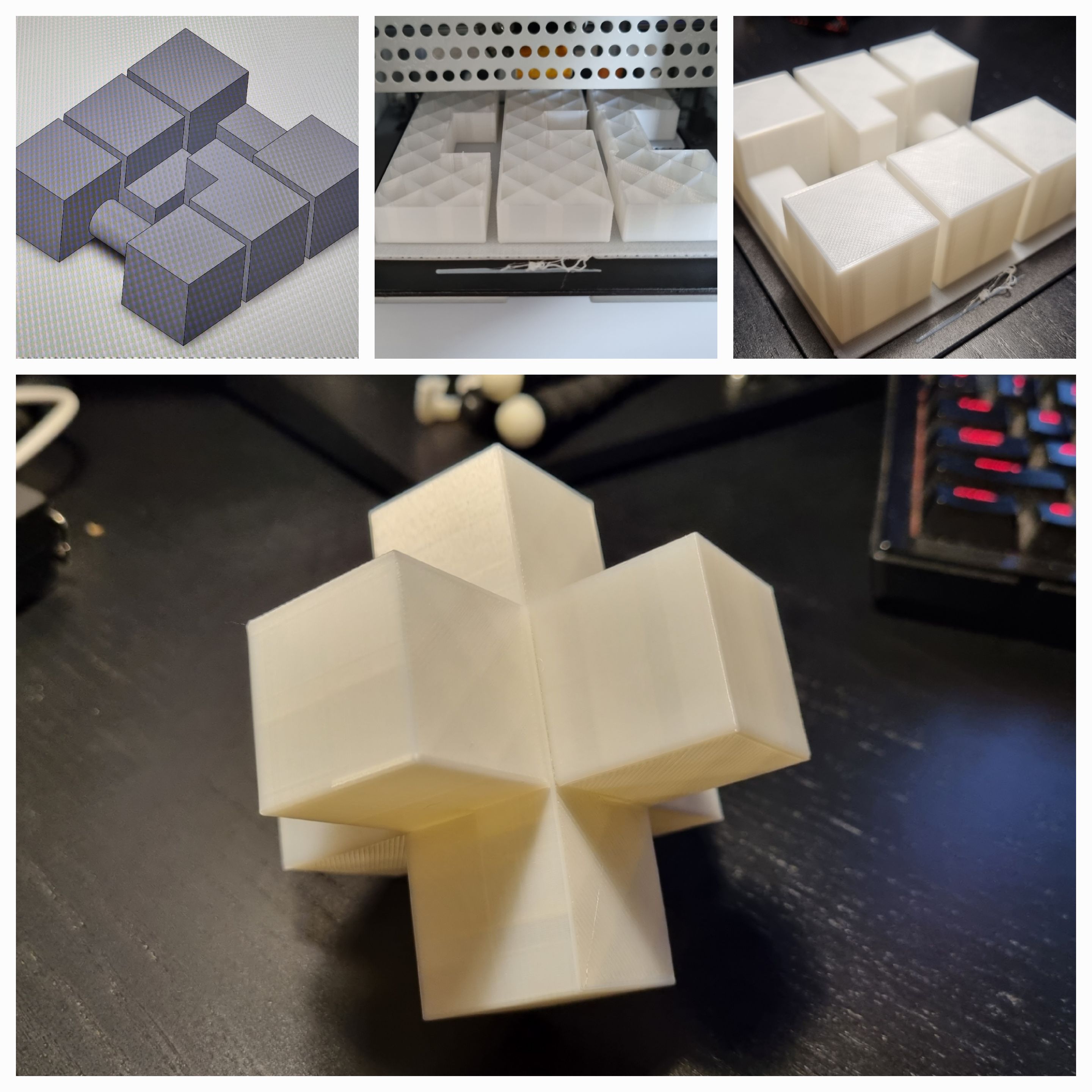 Three-piece burr puzzle
