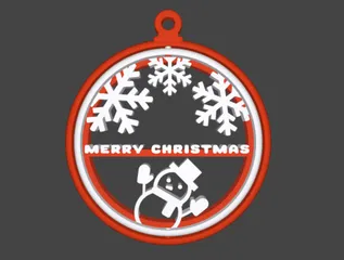 Ornament hanging for Christmas tree swivel