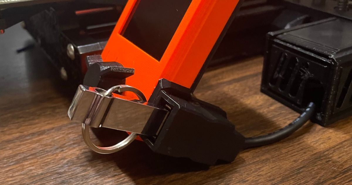 Prusa Mini Back Cover with USB for AmazonBasics Cable by T3D | Download ...