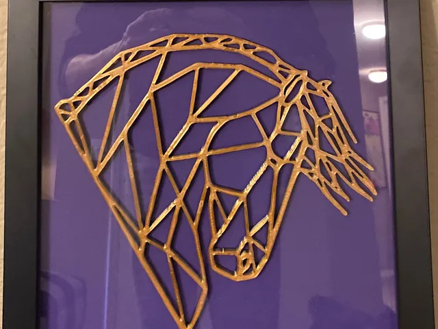 Horse 2d Wall Art