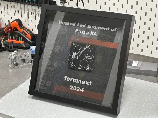 Frame for heated bed segment of Prusa XL