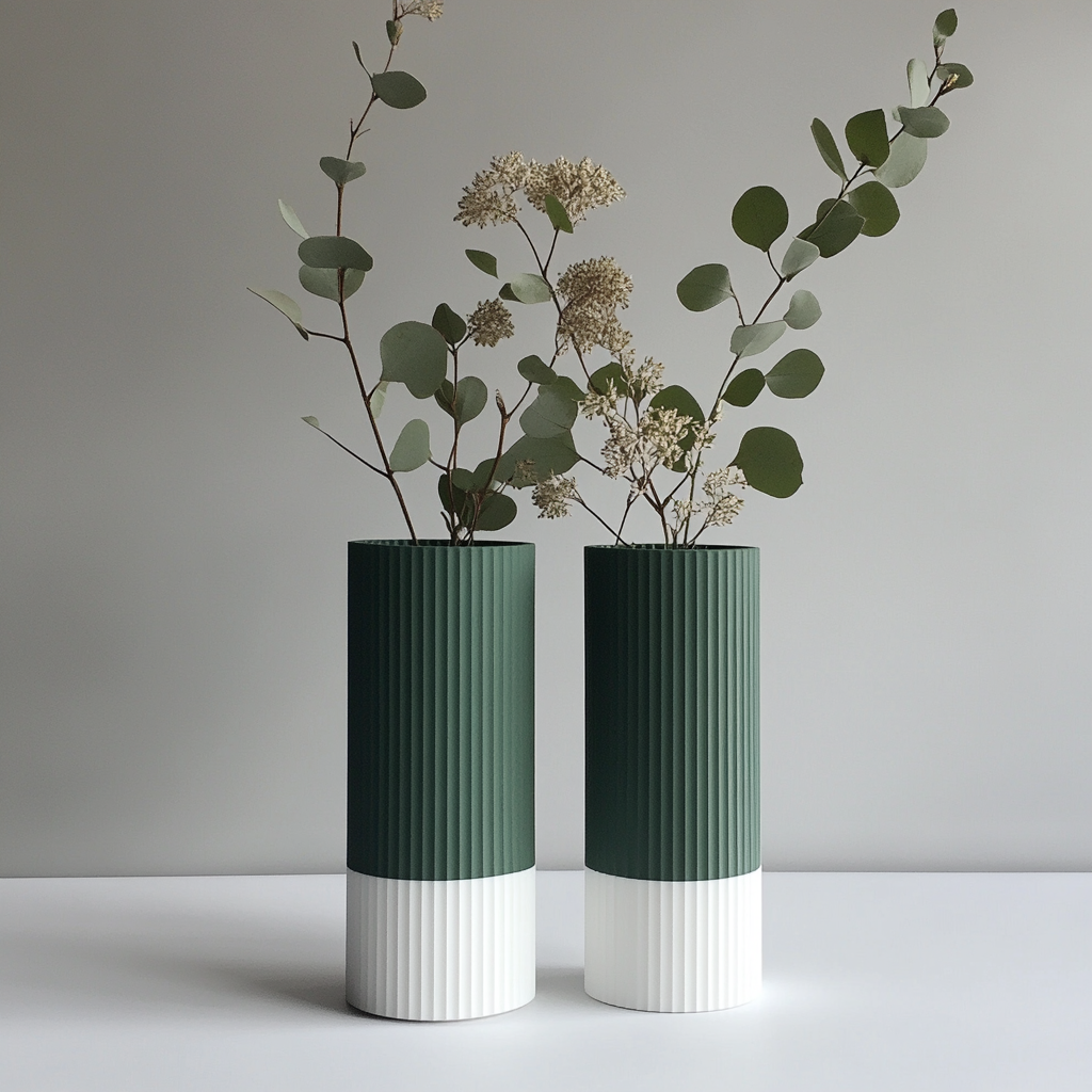 Dual Flower Vase