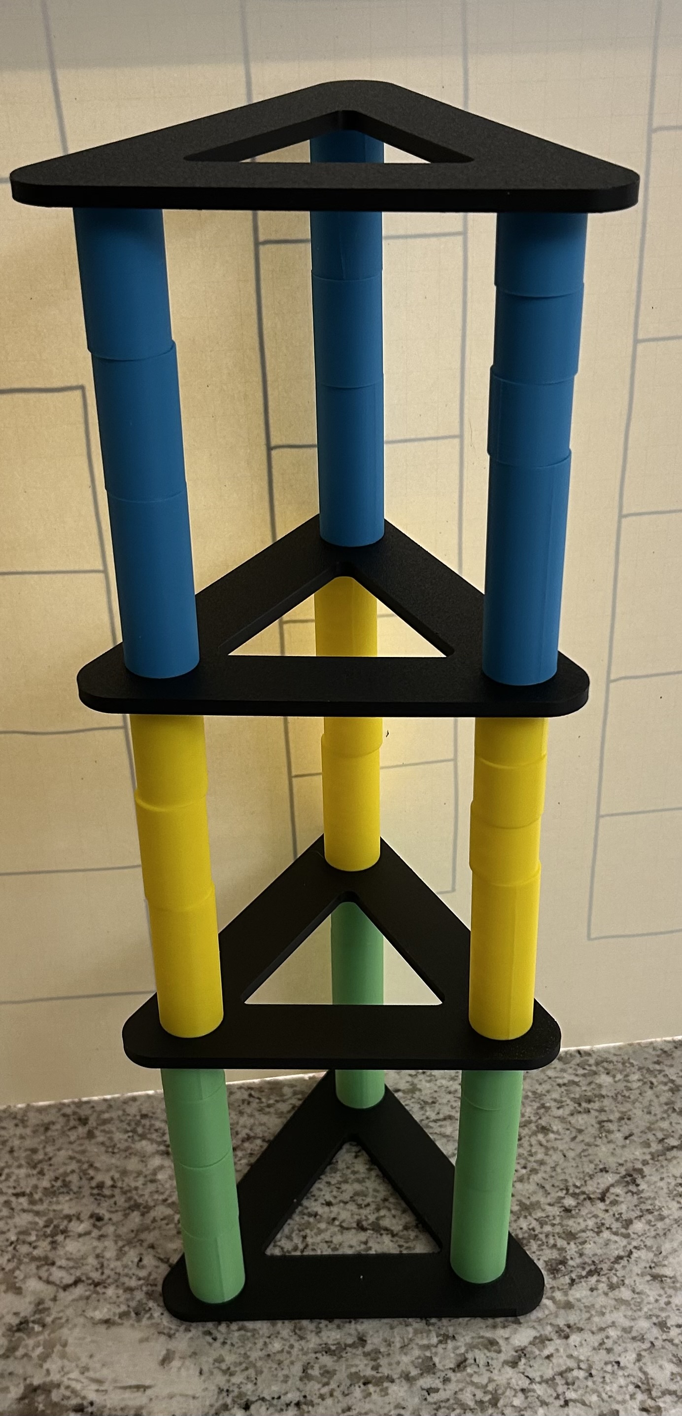Stacking Tower Puzzle