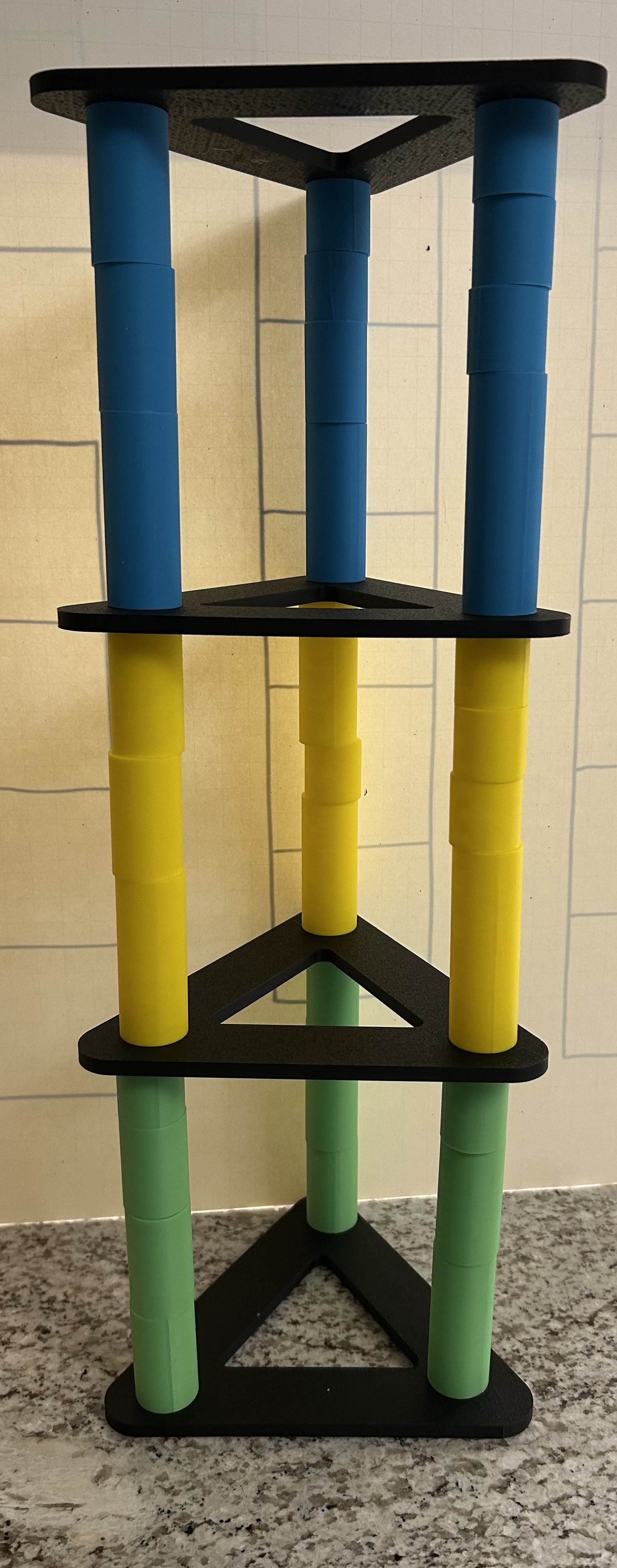 Miniatura 2 do modelo 3D Stacking Tower Puzzle