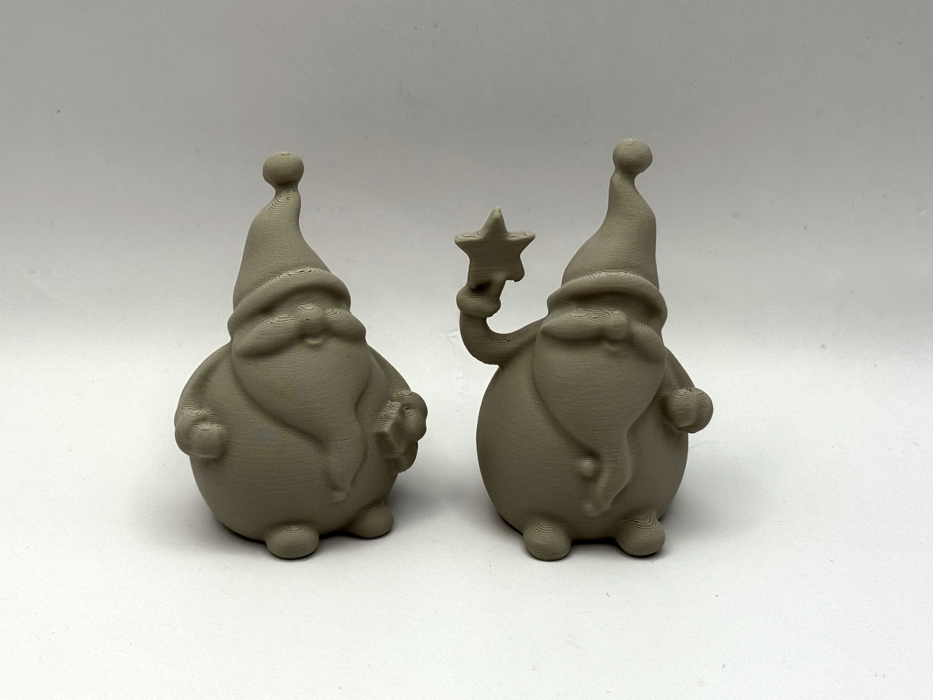 Two Cute Christmas Gnomes
