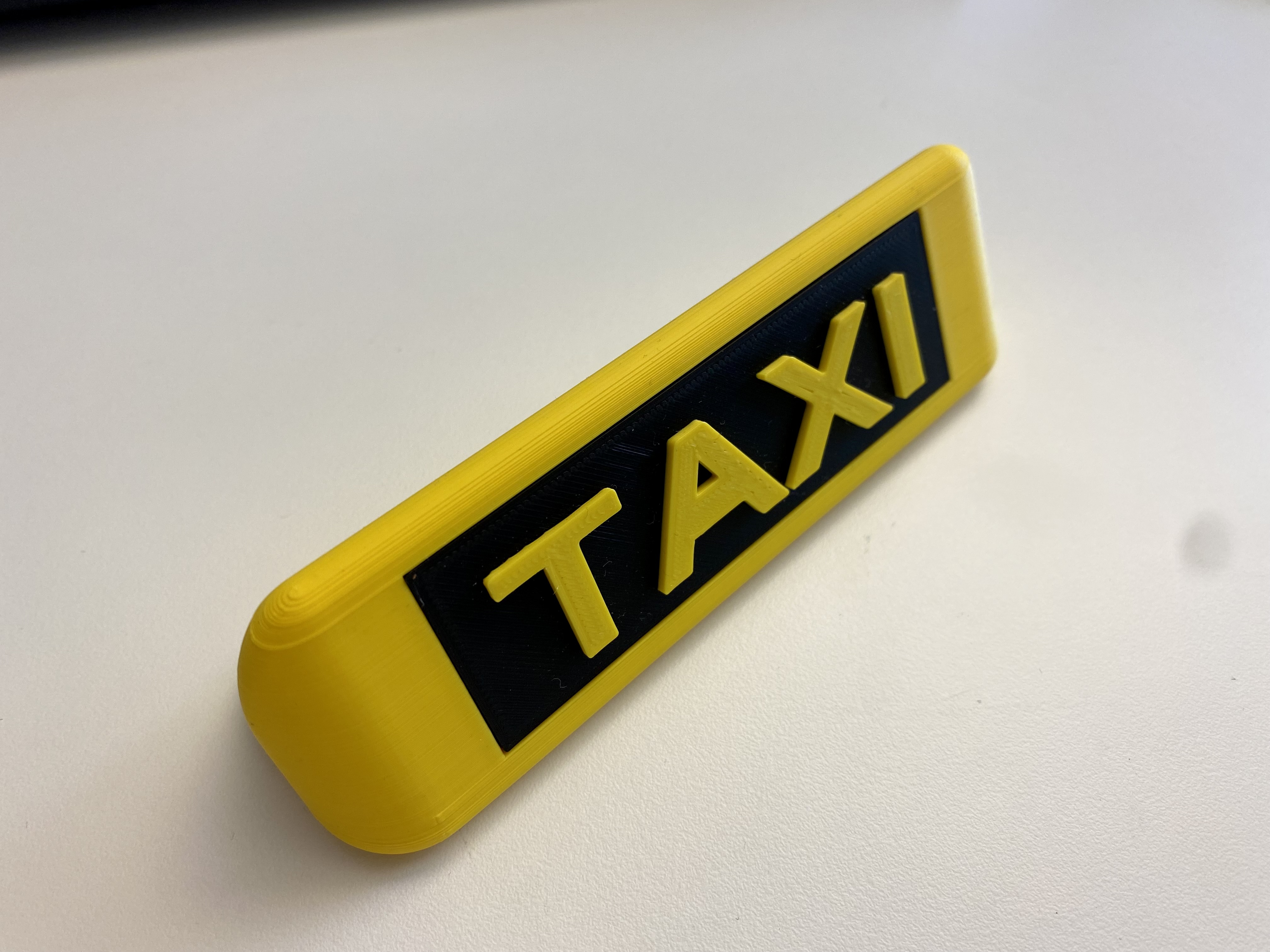 Taxi Roof Sign