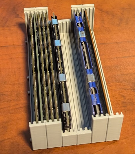 Modular DIMM / SO-DIMM RAM Tray that is stackable
