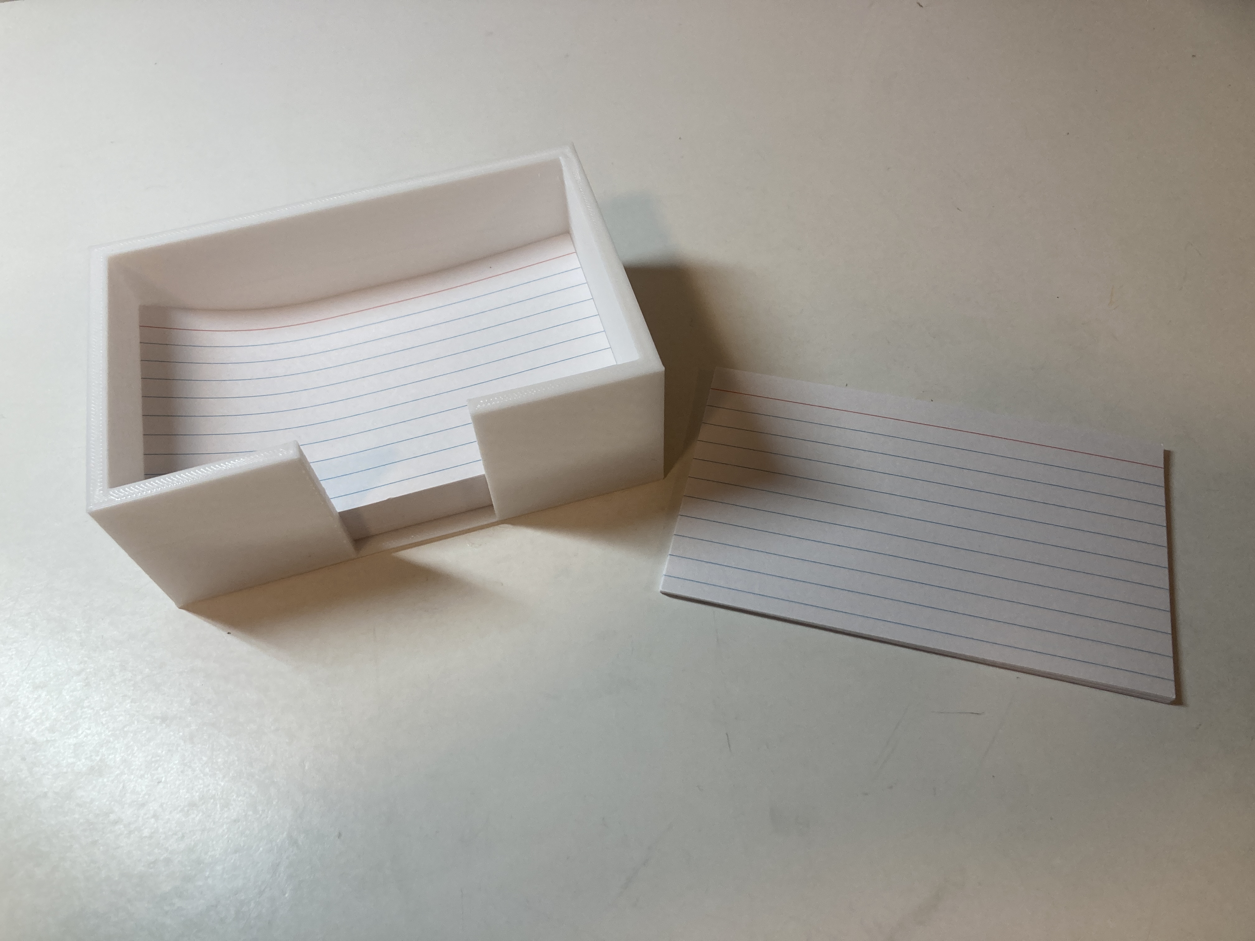 3 IN x 5IN Index card holder