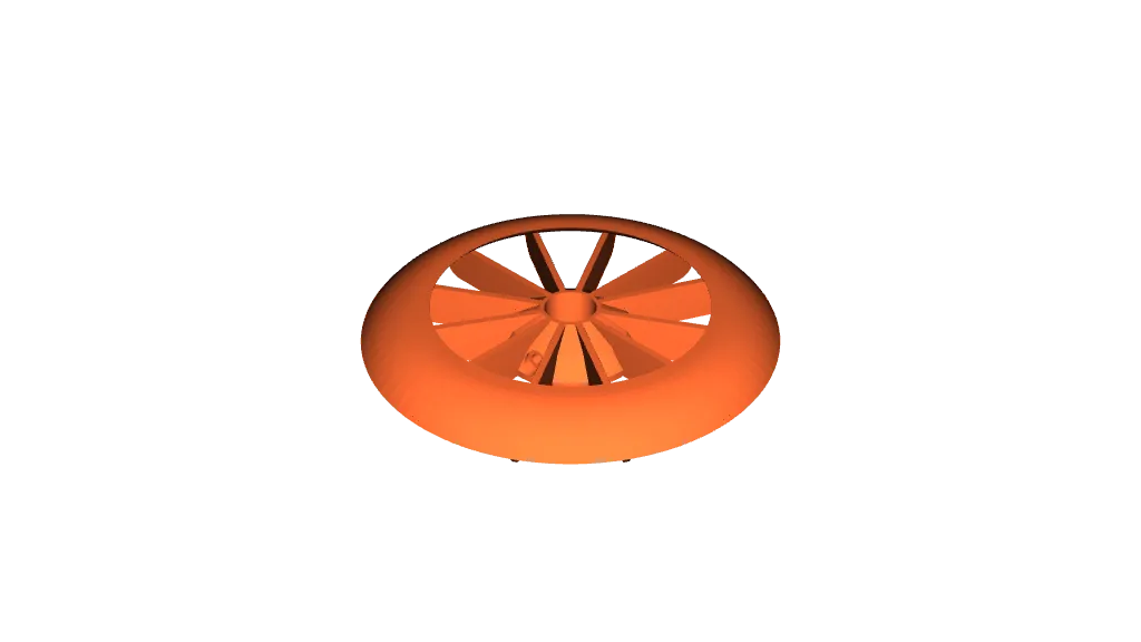 Fan for Electric Motor by ItommI | Download free STL model | Printables.com