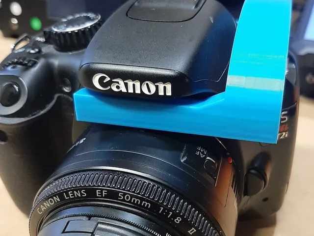 Mounting Bracket for Canon DSLR to hang straight down from ceiling
