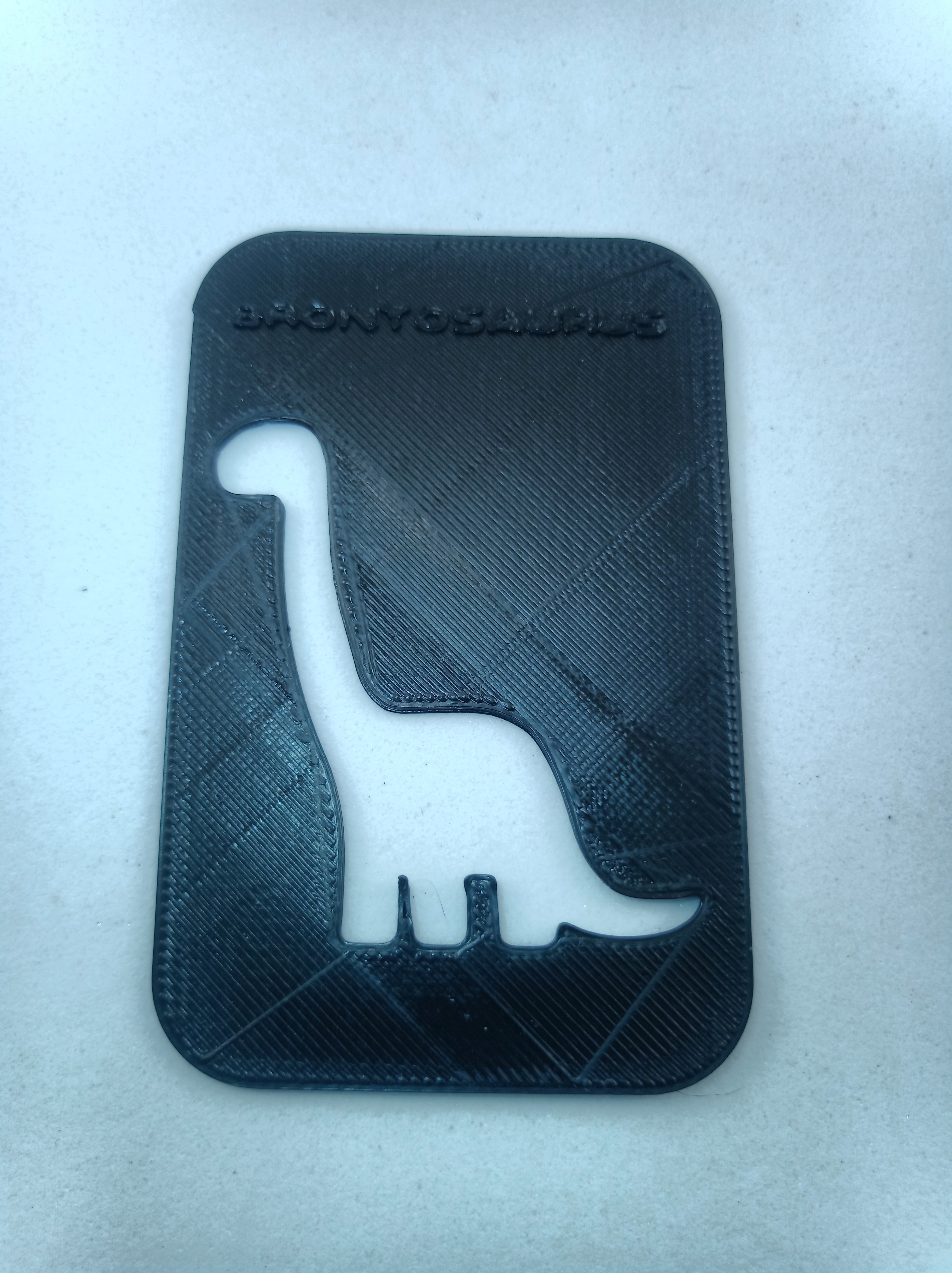Brontosaurus Stencil