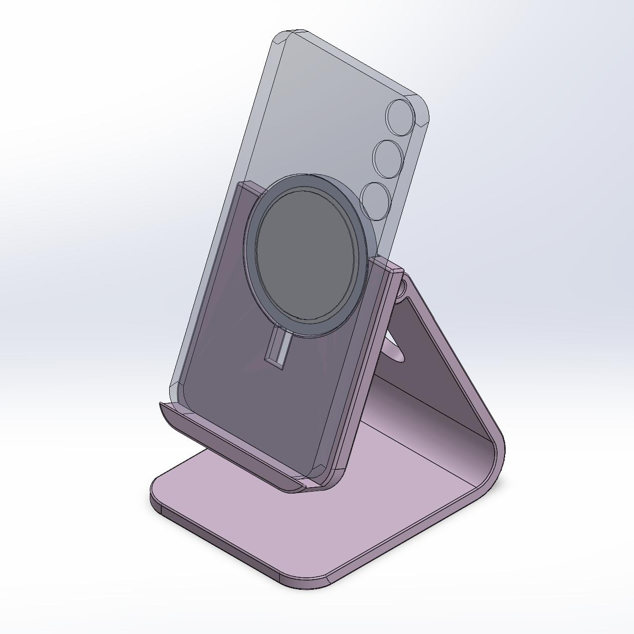 Samsung Galaxy S23/Galaxy S24/Galaxy S25 Phone Charger Stand