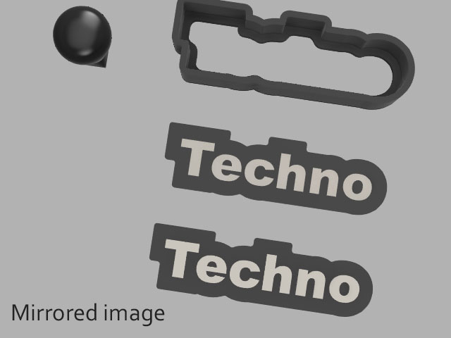 Techno cookie cutter — miniatura 2