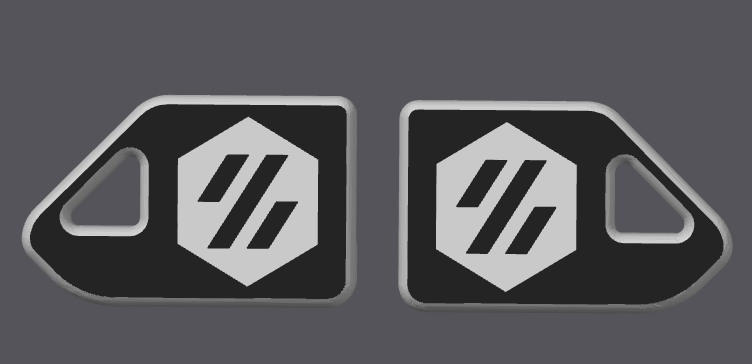 Voron Switchwire Logo Front panel handles