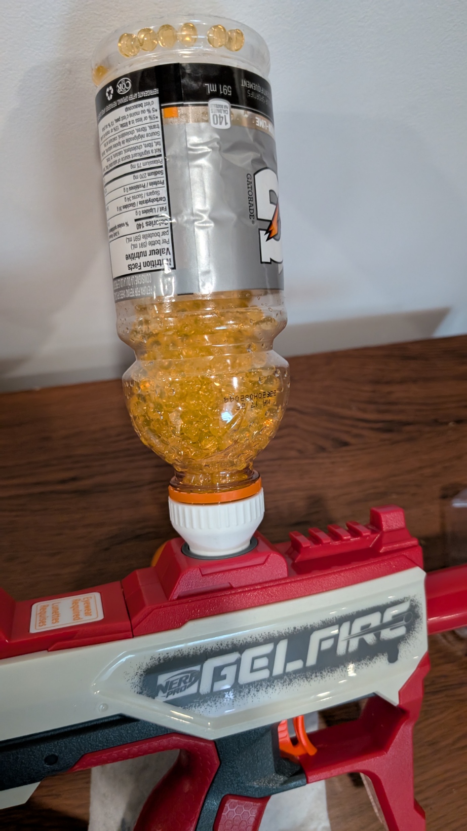 Nerf Gelfire Gatorade adaptor Combined Remix