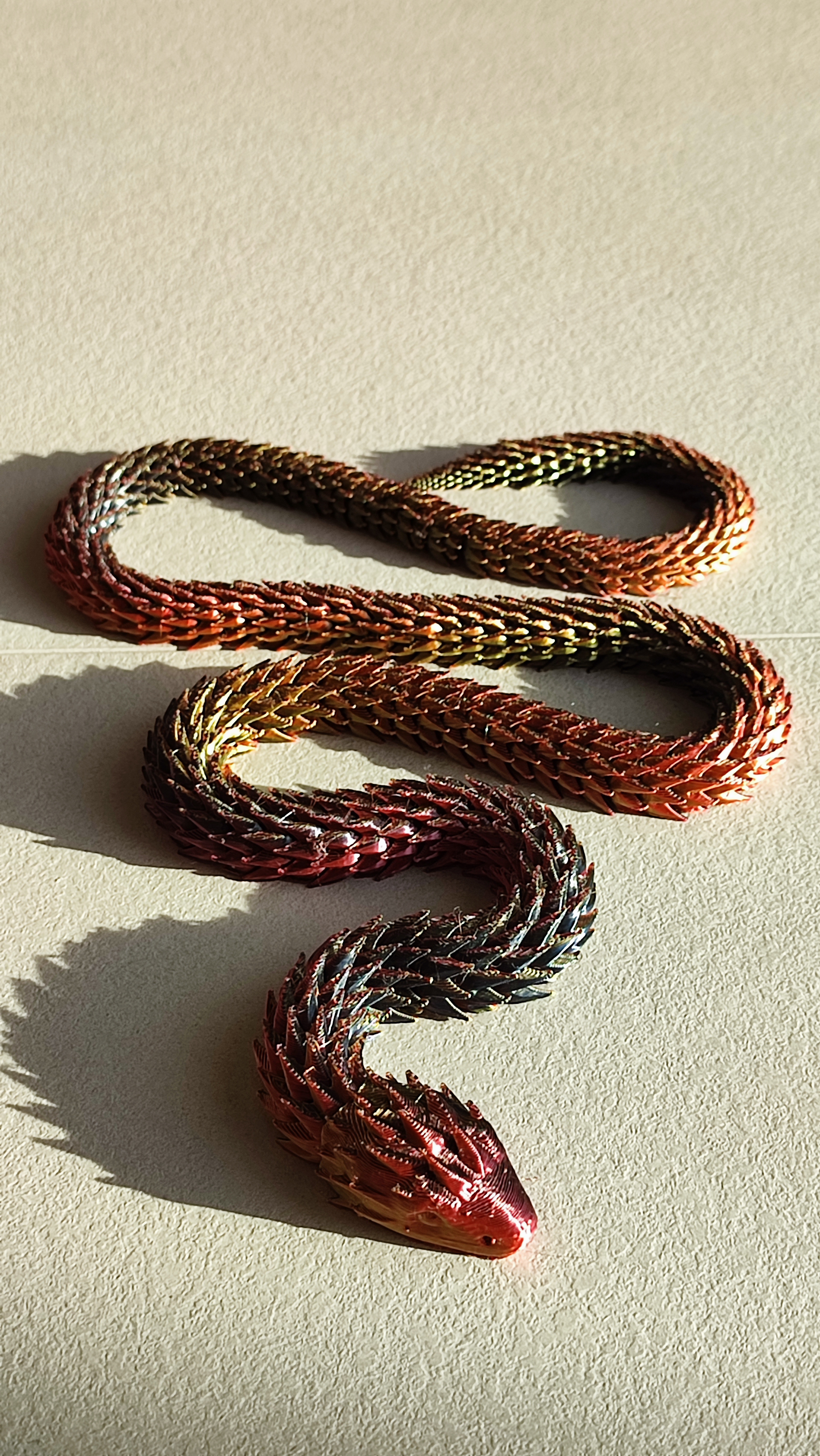 Ultra articulated Snake - up to 2,3m long !!!
