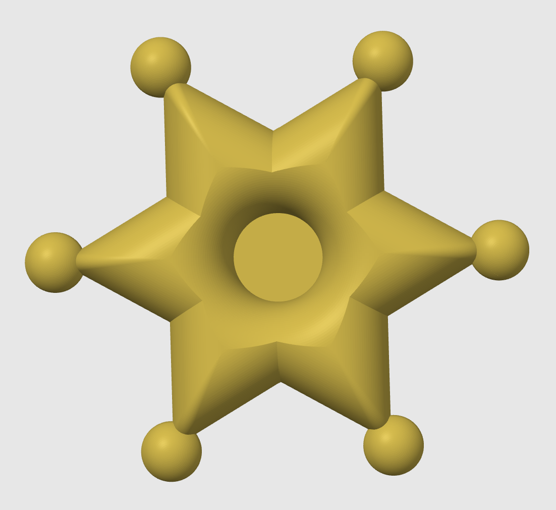 Christmas Star for candels