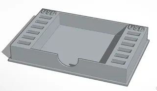 BASE USB + ESPACIO PARA POST-IT
