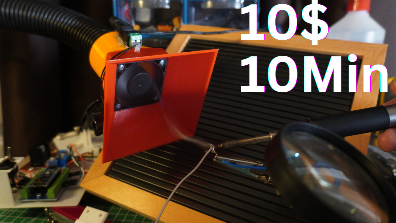 Fume Extractor 3D model thumbnail