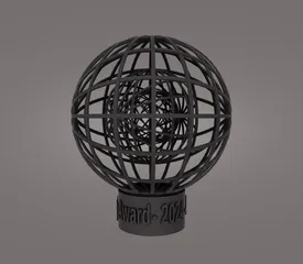 2024 3D-Printing Industry Award Trophy