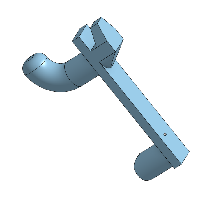 Pegboard adapter for objects with a "keyhole" mount