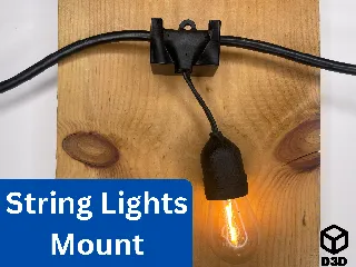 String Lights Mount