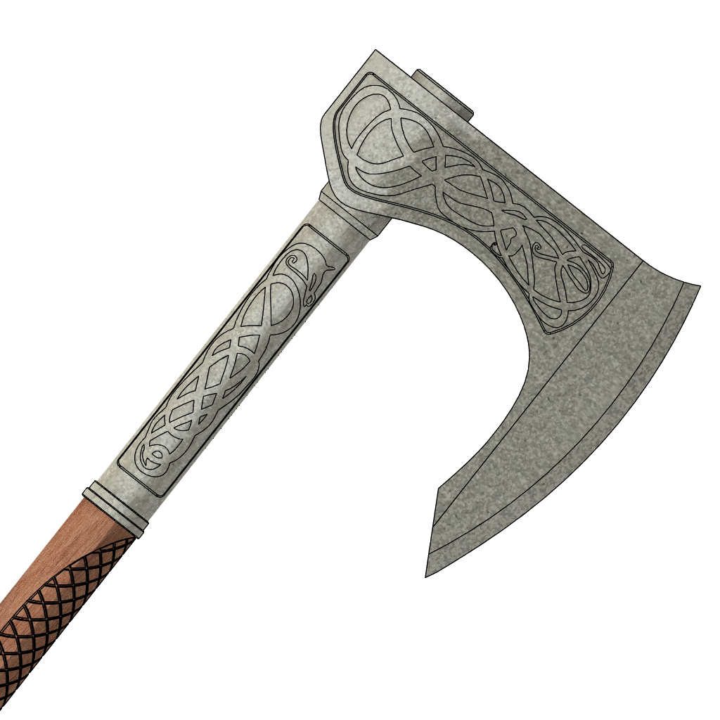 Assassin's Creed Valhalla Eivors Axe Por WF3D | Descargar Modelo STL ...