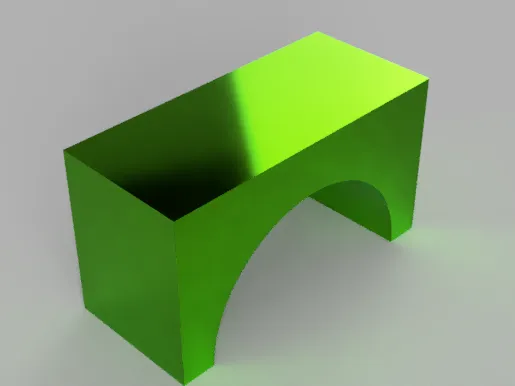 Arch block, printer support and overhand test