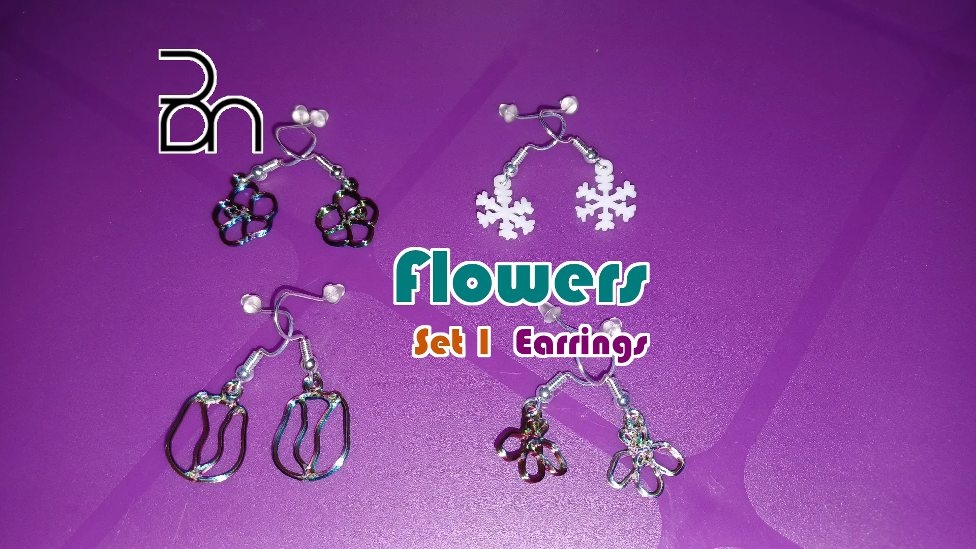 Flower Earring Set 1