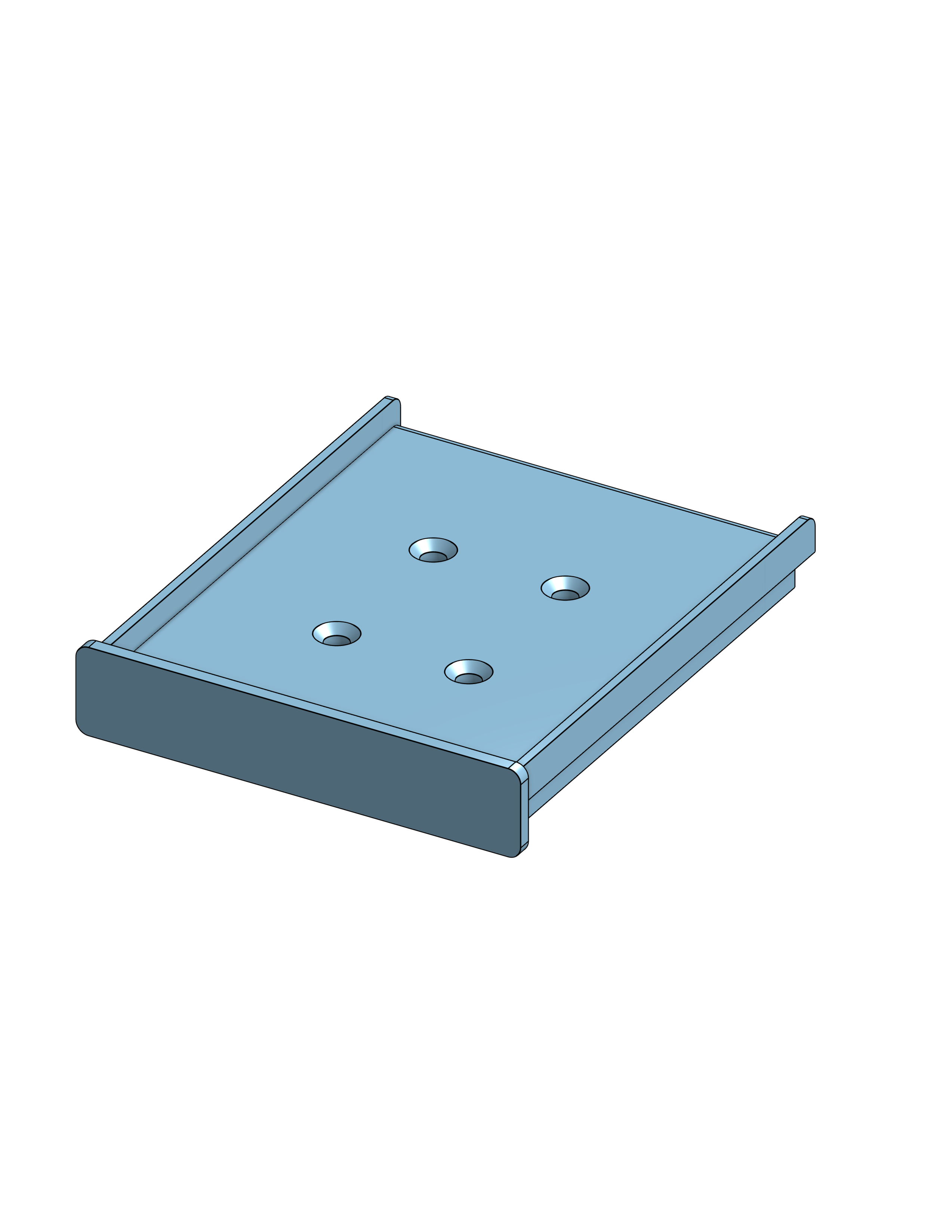 Subaru Sambar Ash Tray AMPS Mount