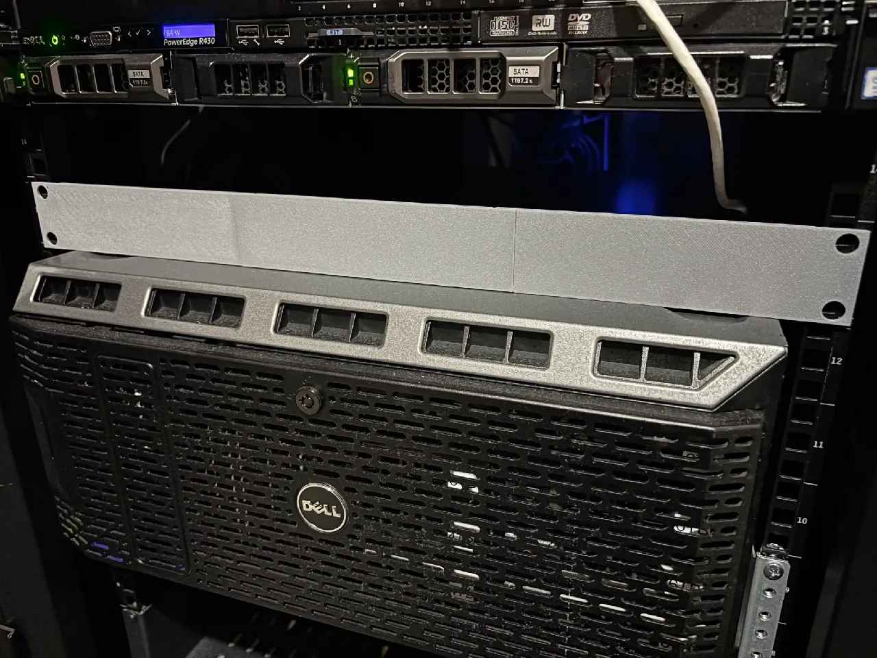 Rack Mount Blank Panel Cover by Donny$ | Download free STL model ...