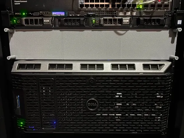 Rack Mount Blank Panel Cover by Donny$ | Download free STL model ...